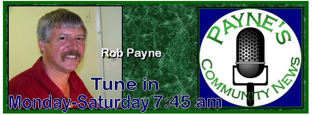 Paynes Community News Monday-Friday 7:45 a.m.